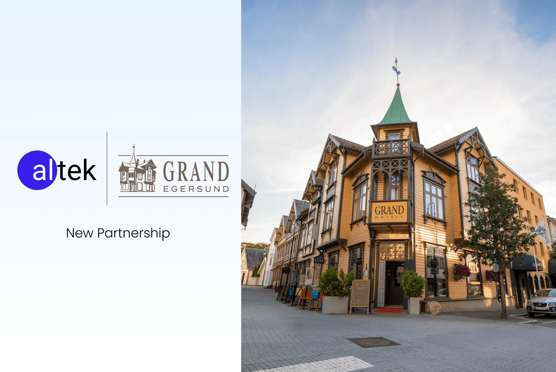 Grand Hotel Egersund Adopts Altek AI’s Chatbot and AI Email Assistant to Enhance Guest Services